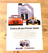 VAUXHALL ASTRA GSi 2.0 16v - FRAMEABLE COLLECTIBLE ORIGINAL CLASSIC CAR ADVERT