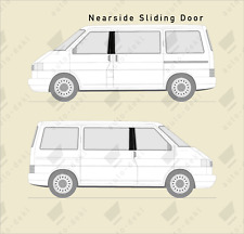 Fits VW T4 Transporter - B Pillar Vinyl Decals - For T4 With NS Sliding Door