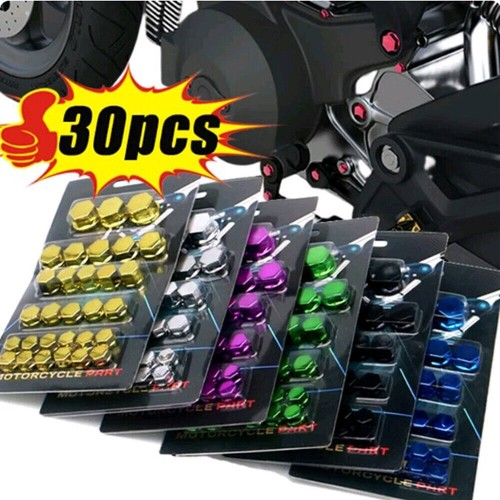 30pcs motorcycle screw nut - motorcycle,