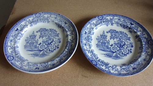 Victorian blue white - victorian,
