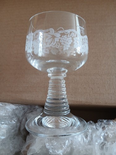 Set vintage glass twisted - vintage,