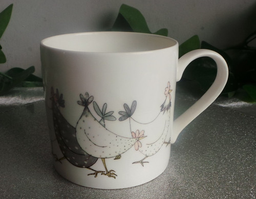 Jersey pottery chickens - pottery, theme