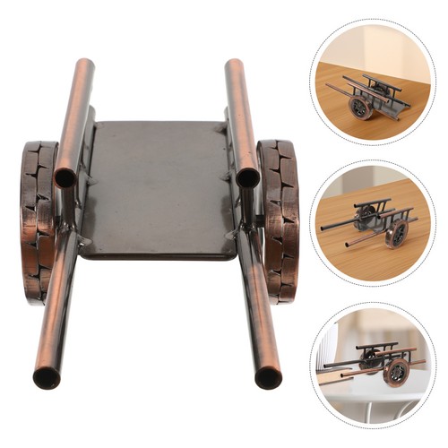 Vintage iron art trolley model - vintage,