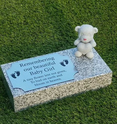 Personalised granite memorial - personalised,