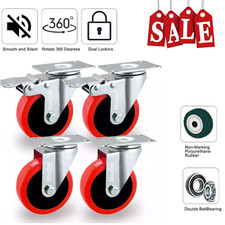 4 x Double Bearing 700KG 100mm