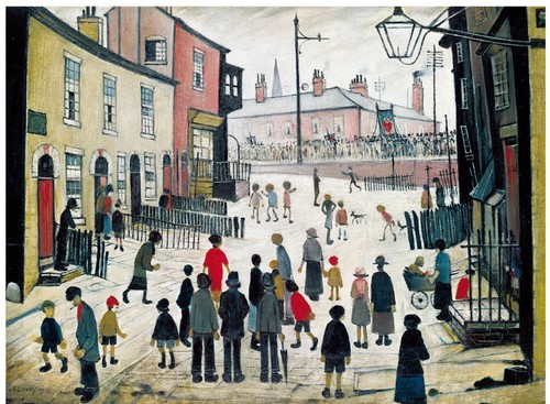 Lowry a procession - -,