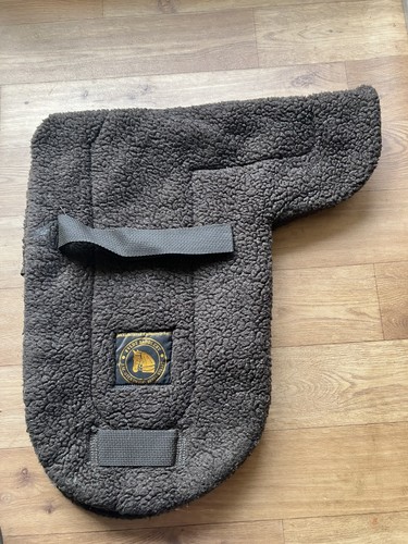 Fylde fleece numnah brown - fleece,
