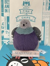 *LONDON SELFRIDGES Exclusive* JELLYCAT Fish & Chips Leicester Pigeon AUTHENTIC