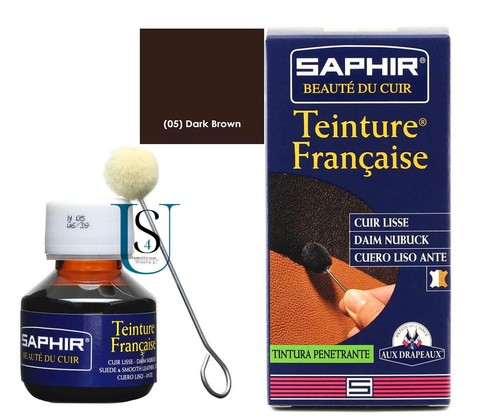 Saphir teinture smooth - saphir, leather