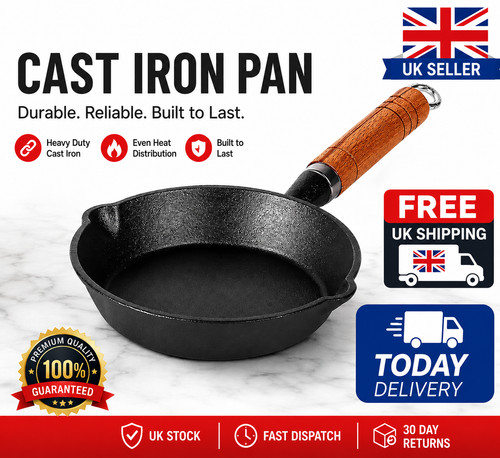 Cast iron skillet frying - skillet, pan