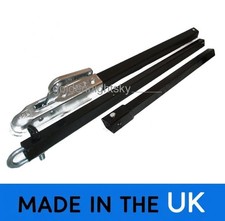 NEW Pro Recovery Pole Towing Bar Heavy Duty Tow 3.5 Ton Car Van Extends to 2.5M