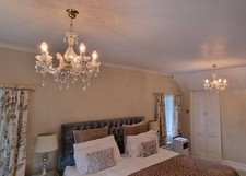 Laura Ashley 5 Arm Chandeliers