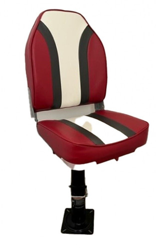Red folding boat seat - red, &