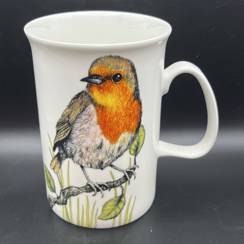 Robin bird mug - mug, made