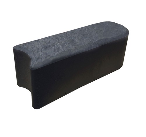 Grey garden edging stone - garden,