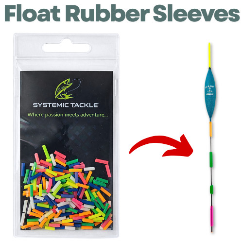 Float pole sleeves - sleeves, rubbers