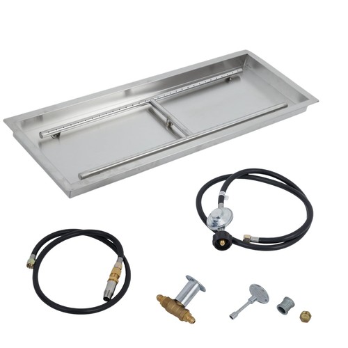 Drop fire pit burner - drop,