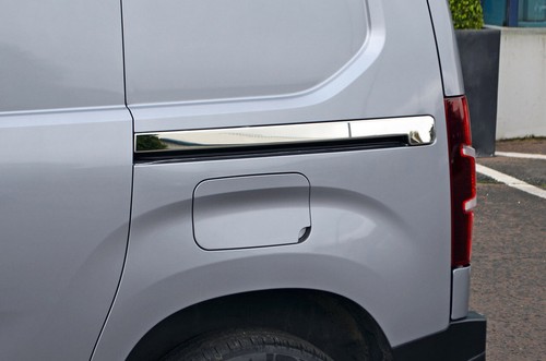 Chrome sliding door rail trim - sliding,