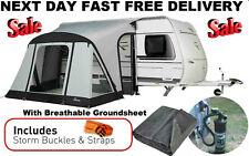 New With Carpet 2025 Dorema Quick n Easy 265 Air Inflatable Caravan Porch Awning