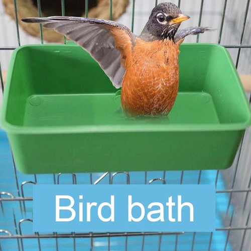 Bird bath cage - bird, thick