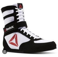 Reebok Boxing Boots. RARE.  (Fits UK 10) UK  Size 11. Mayweather Boxing Boots
