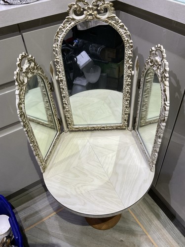 Vintage old triple - triple, dressing