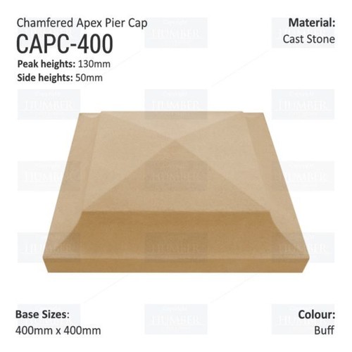 Cast stone chamfered - cast,