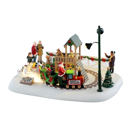 Lemax 54456 puppy - puppy, park