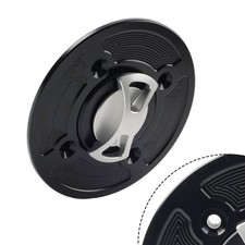 Fuel Gas Tank Cap Cover Silver