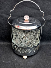 silver chrome Ice Bucket Retro