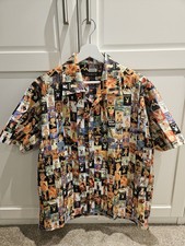Vintage 90's Playboy Magazine  Cover Print Short Sleeve Shirt Size M