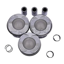PISTONS WITH RINGS x3 FOR FORD