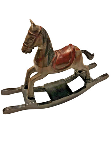 Rocking horse wooden antique - rocking,