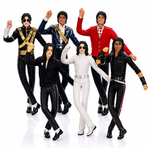 28cm michael jackson cosplay - michael,