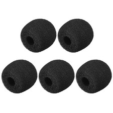 5 Pcs Foam Mic Cover Headset Microphone Windscreen Shield Protection 26mm L