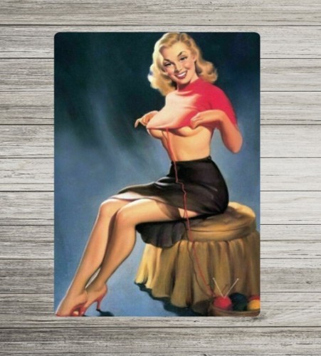 Vintage hot pin girl - vintage,