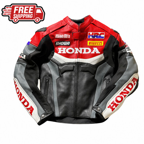 Honda hrc men leather - hrc,