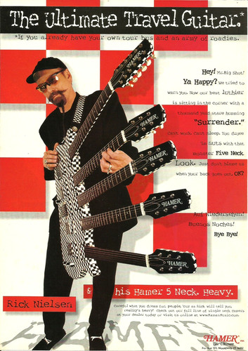 1998 hamer neck guitar - 1998, rick