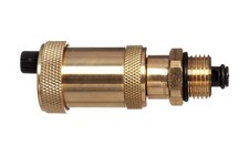 AUTO  AIR VENT  1/2" BRASS Cylinder Style