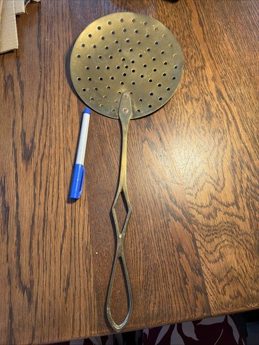 Brass skimmer antique vintage - antique,