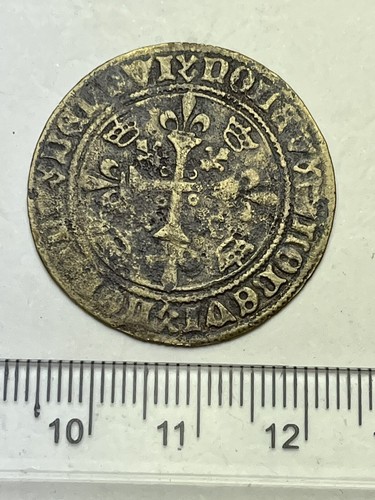 Medieval 1400 jetton - medieval,