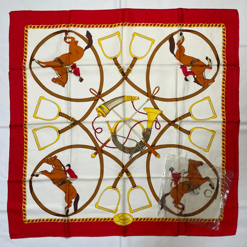 Gucci silk square scarf - gucci,