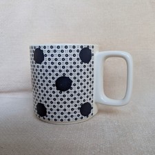 Cath Kidston George Spot Mug Blue & Off White