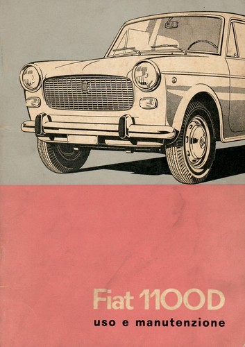 Fiat 1100 original use and - original,
