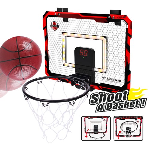 Mini basketball hoop - mini, door