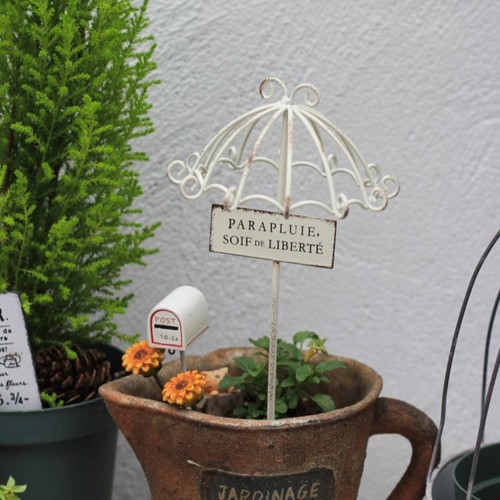 Umbrella garden stake lace - stake,