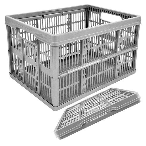 32l folding crate - x,