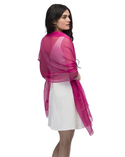 Premium plain chiffon shawl - plain,