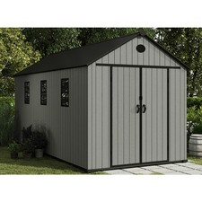 Plastic Garden Storage Shed Tools House 16x8 12x8 8x8 FT Outdoor Storage Sheds