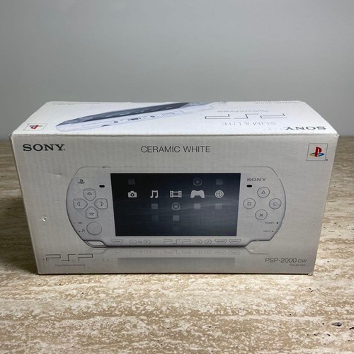 Sony psp 2000 ceramic - ceramic, white